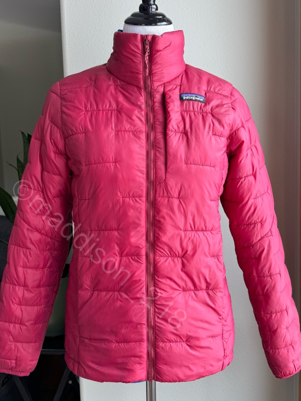 Patagonia Macro Puff Jacket Roamer Red Small Windproof Water Resistant S
